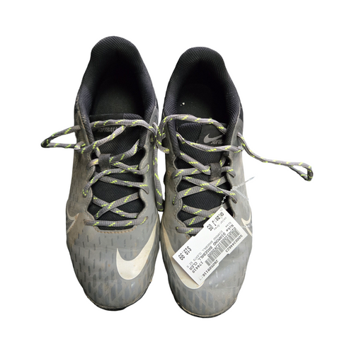 Vist Large View of Product Image Which is Used Nike DIAMOND BASEBALL CLEATS SZ 5 BB/SB Cleats Grey Junior 05