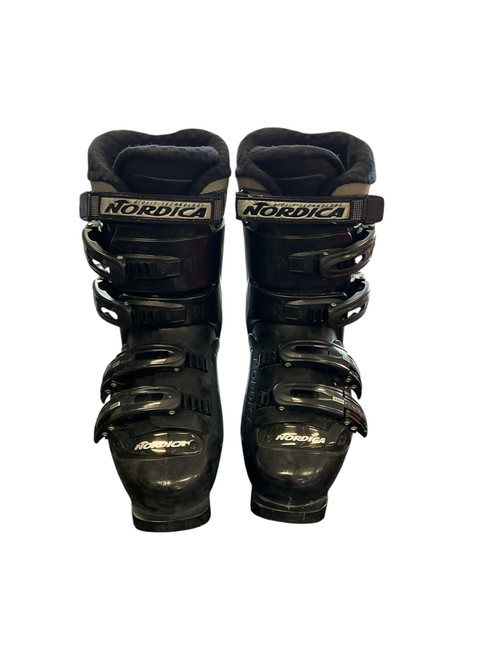 Vist Large View of Product Image Which is Used Nordica NXT Mens DH Ski Boot Black 255 MP - M07.5 - W08.5