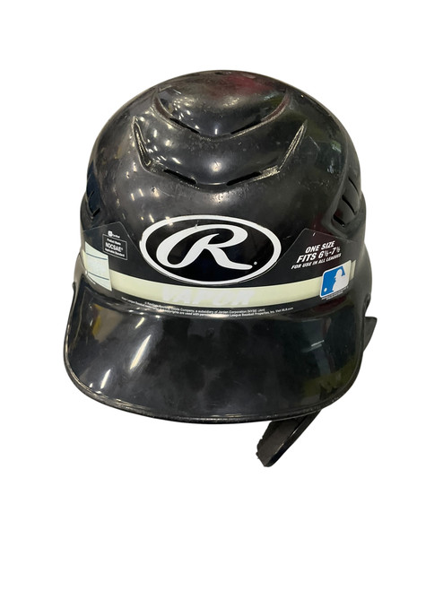 Vist Large View of Product Image Which is Used Rawlings BATTING HELMET Batting Helmet No Mask Black MD