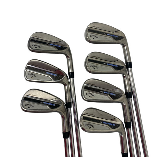 Vist Large View of Product Image Which is Used Callaway PARADYM AI SMOKE Mens Iron Set RH 5I-GW/AW