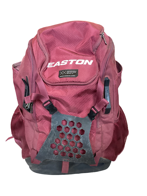 Vist Large View of Product Image Which is Used Easton BB/SB Player Backpack Maroon