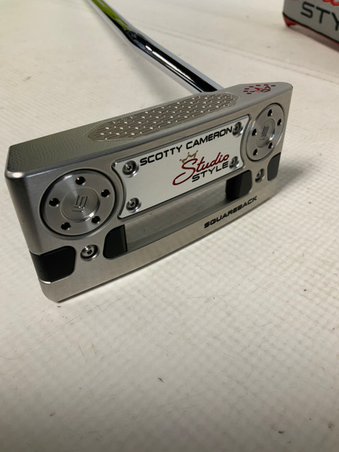 Vist Large View of Product Image Which is Used Titleist SCOTTY CAMERON SQUAREBACK 2025 Mens Putter RH
