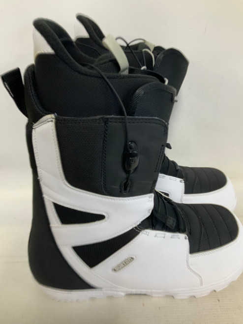 Vist Large View of Product Image Which is Used Burton MOTO IMPRINT 1 Mens Snowboard Boots White Senior 13