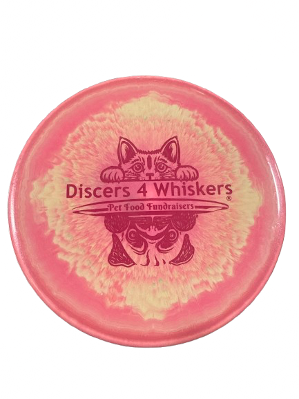 Vist Large View of Product Image Which is Used DISCERS 4 WHISKERS Other Golf Disc Pink
