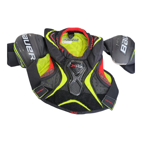 Vist Large View of Product Image Which is Used Bauer XLTX PRO PLUS SP MD Junior Shoulder Pads MD