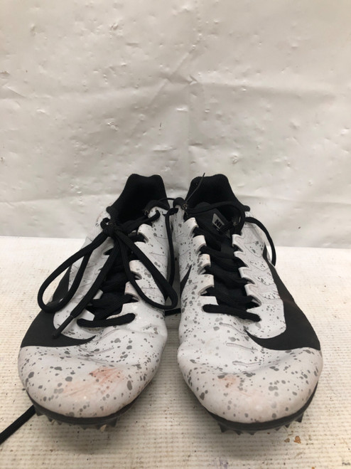 Vist Large View of Product Image Which is Used Nike Track & Field Cleats Adult White Senior 8