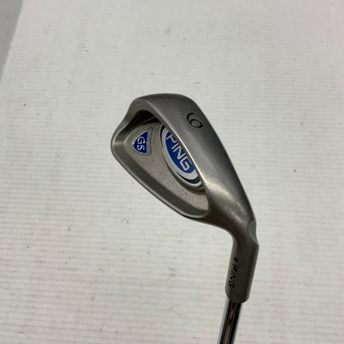 Vist Large View of Product Image Which is Used Ping G5 BLACK DOT Mens Individual Iron RH 9 Iron