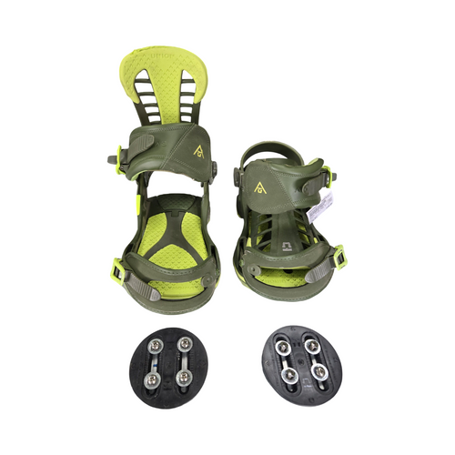 Vist Large View of Product Image Which is Used Union ATLAS MENS M/L BINDINGS Mens Binding Only Green M/L