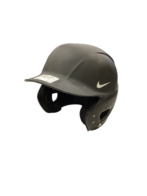 Vist Large View of Product Image Which is Used Nike BASEBALL HELMET Batting Helmet No Mask Black MD