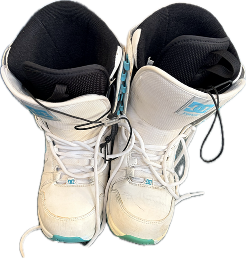 Vist Large View of Product Image Which is Used DC Shoes PHASE Womens Snowboard Boots White Senior 9