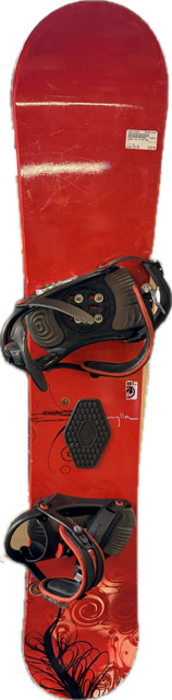 Vist Large View of Product Image Which is Used K2 YLLA Womens Board/Bindings Red 151 cm