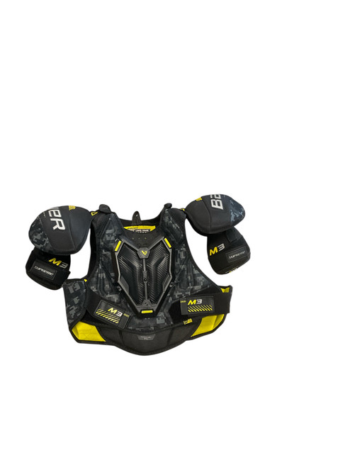 Vist Large View of Product Image Which is Used Bauer M3 Intermediate Shoulder Pads LG