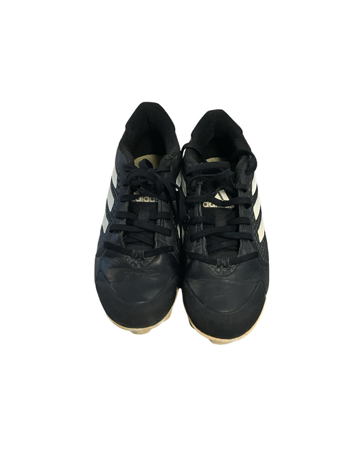 Vist Large View of Product Image Which is Used Adidas PURE HUSTLE BB/SB Cleats Black Junior 02