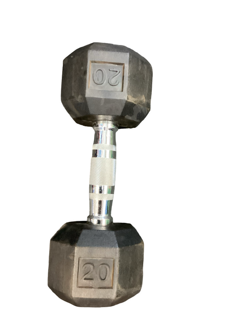 Vist Large View of Product Image Which is Used Hex Dumbbell (Each) 20 lb