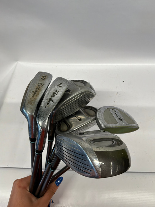 Vist Large View of Product Image Which is Used Walter Hagen GIRLS  SERIES 3 Jr Package Set RH Sky Blue 7 Piece
