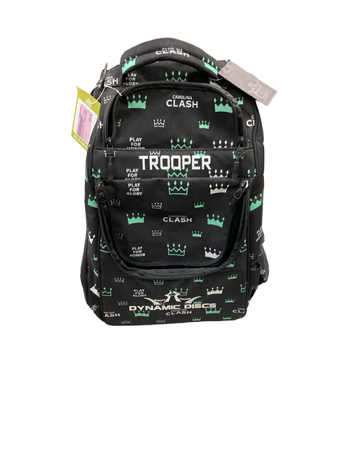 Vist Large View of Product Image Which is Used Dynamic Discs TROOPER Disc Golf Backpack Black