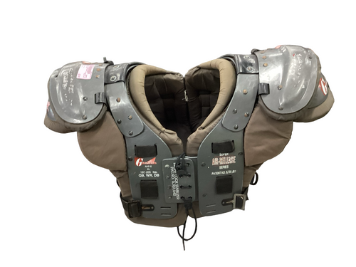 Vist Large View of Product Image Which is Used Gear 2000 AHP-5 FB Shoulder Pads Grey XL