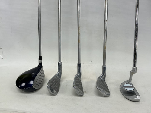 Vist Large View of Product Image Which is Used Wilson PRO STAFF JR Jr Package Set RH Navy Blue 6 Piece