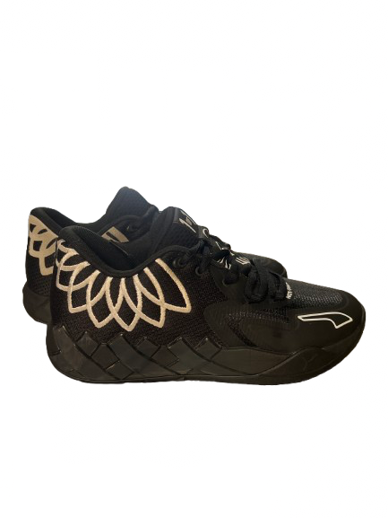 Vist Large View of Product Image Which is Used Puma MB.01 LO SZ 8.5 Basketball Shoes M Black Senior 8.5