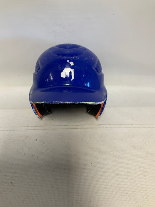Vist Large View of Product Image Which is Used Rawlings BLUE Batting Helmet No Mask Royal Blue SM