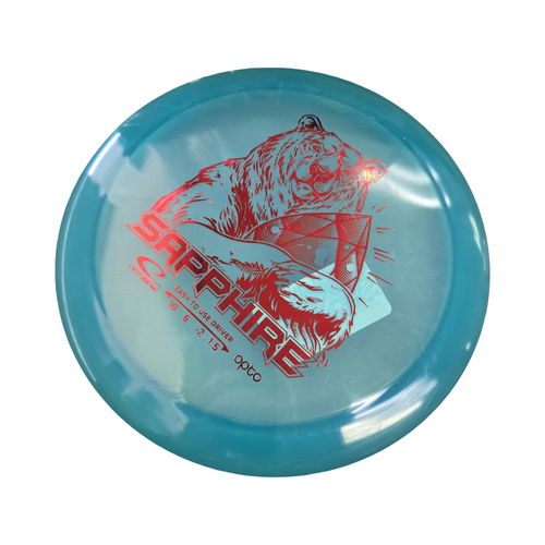 Vist Large View of Product Image Which is Used Latitude 64 SAPPHIRE OPTO DRIVER Disc Golf Driver Royal Blue