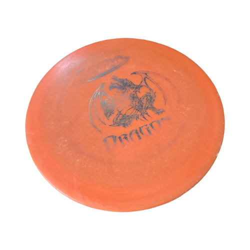 Vist Large View of Product Image Which is Used Innova DRAGON DRIVER Disc Golf Driver Orange