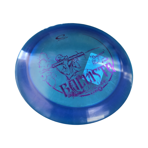 Vist Large View of Product Image Which is Used Latitude 64 BALLISTA PRO OPTOX DRIVER Disc Golf Driver Royal Blue