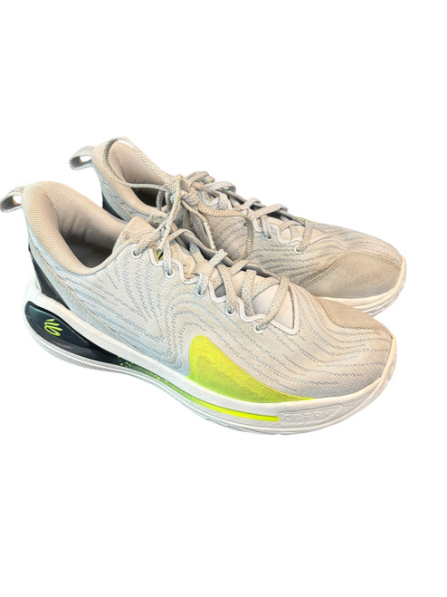 Vist Large View of Product Image Which is Used Under Armour CURRY BRAND Basketball Shoes Youth 7