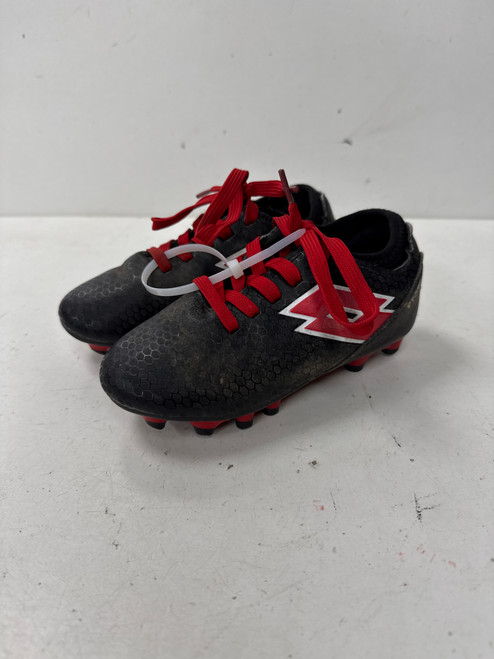 Vist Large View of Product Image Which is Used Lotto STORM Soccer Cleats Black Youth 11.0