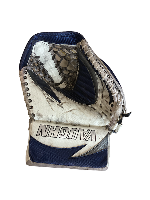 Vist Large View of Product Image Which is Used Vaughn Senior Goalie Catcher White