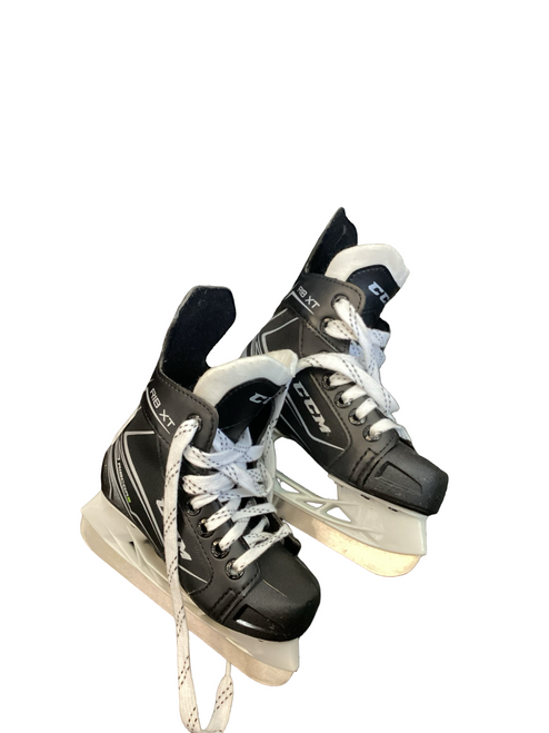 Vist Large View of Product Image Which is Used CCM RIB XT Youth Hockey Skate Youth 10.0