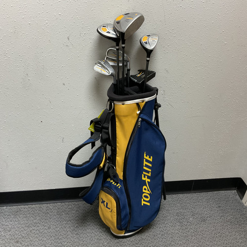 Vist Large View of Product Image Which is Used Top Flite Jr Package Set RH Navy Blue And Yellow 8 Piece