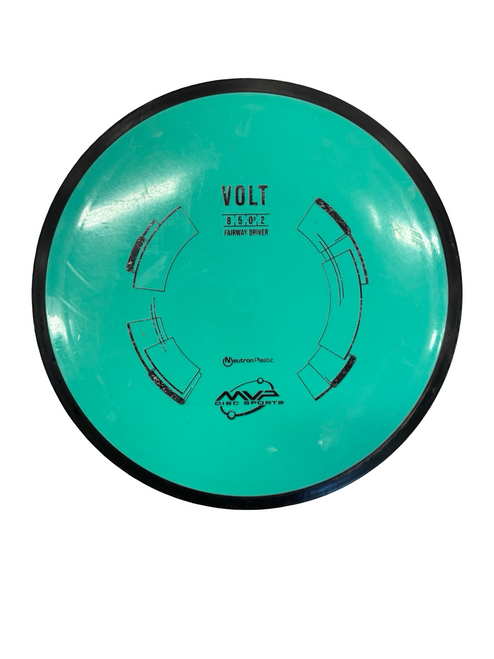 Vist Large View of Product Image Which is Used MVP VOLT Disc Golf Driver Green
