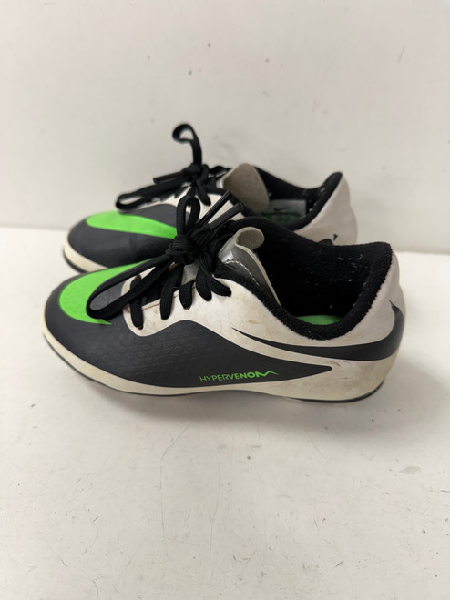 Vist Large View of Product Image Which is Used Nike HYPER VENOM Soccer Cleats Black Youth 10.0