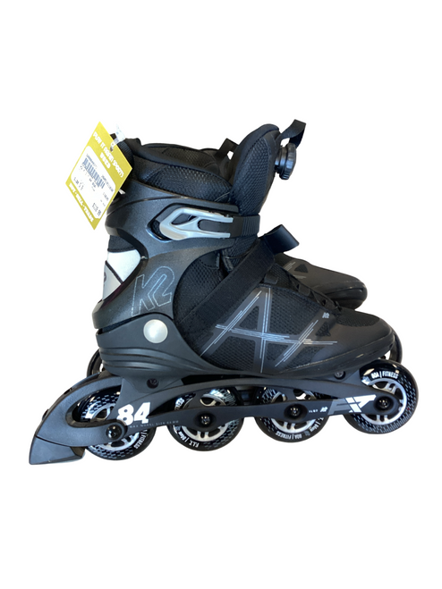 Vist Large View of Product Image Which is K2 F.I.T 84 BOA Senior Aggressive Skates Black Senior 9