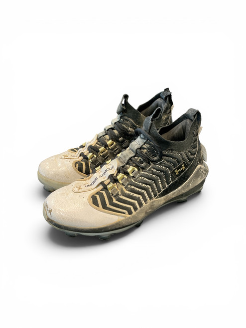 Vist Large View of Product Image Which is Used Under Armour BH SHOW BB/SB Cleats Black Senior 8