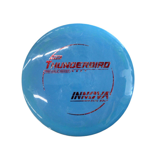 Vist Large View of Product Image Which is Used Innova PRO THUNDERBIRD Disc Golf Driver Royal Blue