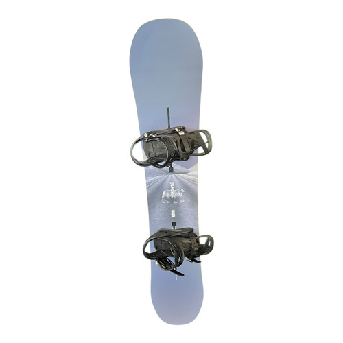 Vist Large View of Product Image Which is Used Burton YEARSAYER Womens Board/Bindings Grey 148 cm