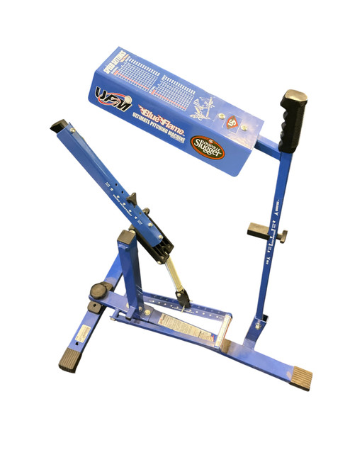 Vist Large View of Product Image Which is Used Louisville Slugger BLUE FRAME PITCHING MACHINE BB/SB Pitching Machine