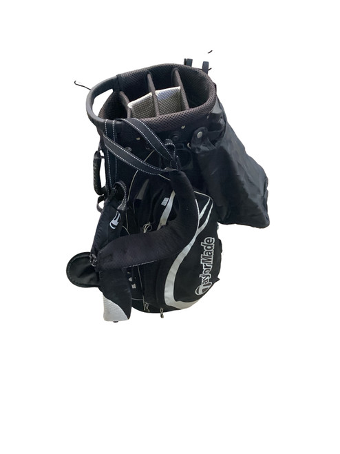 Vist Large View of Product Image Which is Used Taylormade Mens Stand Bag Black