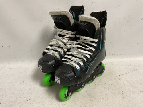 Vist Large View of Product Image Which is Used MARSBLADE FMT ONE Roller Hockey Skates Black Senior 7