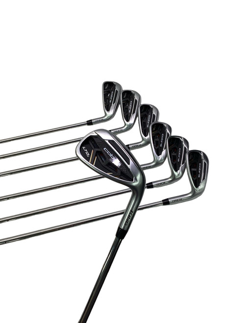 Vist Large View of Product Image Which is Used Cobra LTD X Mens Iron Set RH 5I-GW/AW