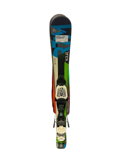 Vist Large View of Product Image Which is Used Volkl RTM Boys DH Ski/Binding Royal Blue 90 cm
