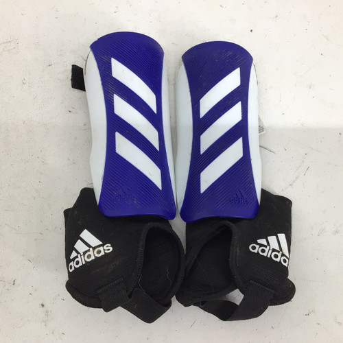 Vist Large View of Product Image Which is Used Adidas TIRO YOUTH MD SHIN GUARDS Soccer Shin Guards Youth Royal Blue MD