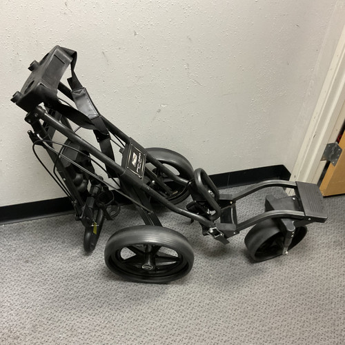 Vist Large View of Product Image Which is Used Bag Boy PC-360 Golf Cart Black 3 Wheel