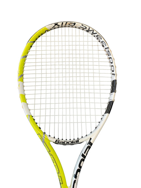Vist Large View of Product Image Which is Used Babolat XS102 Adult Tennis Racquet Yellow Unknown
