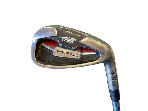 Vist Large View of Product Image Which is Used Wilson PROFILE HIGH MOI 431SS Mens Individual Iron RH 6 Iron