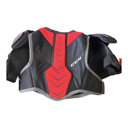 Vist Large View of Product Image Which is Used CCM QLT230 SP MD Junior Shoulder Pads MD