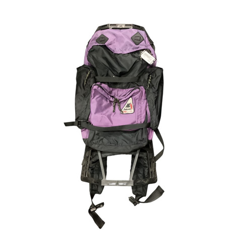 Vist Large View of Product Image Which is Used Coleman PEAK External Frame Backpack Purple