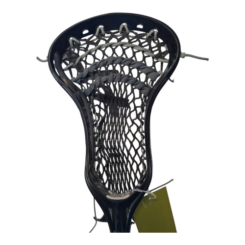 Vist Large View of Product Image Which is Used Warrior LACROSSE STICK Men Atk/Mid Complete Stick Black
